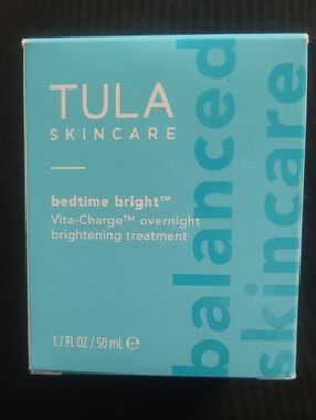 Tula Bedtime Bright Skincare Box - Light Blue